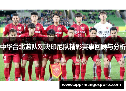 中华台北蓝队对决印尼队精彩赛事回顾与分析